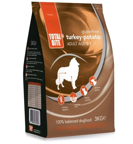 Total bite koeratoit kalkun/kartul gl.vaba 3kg