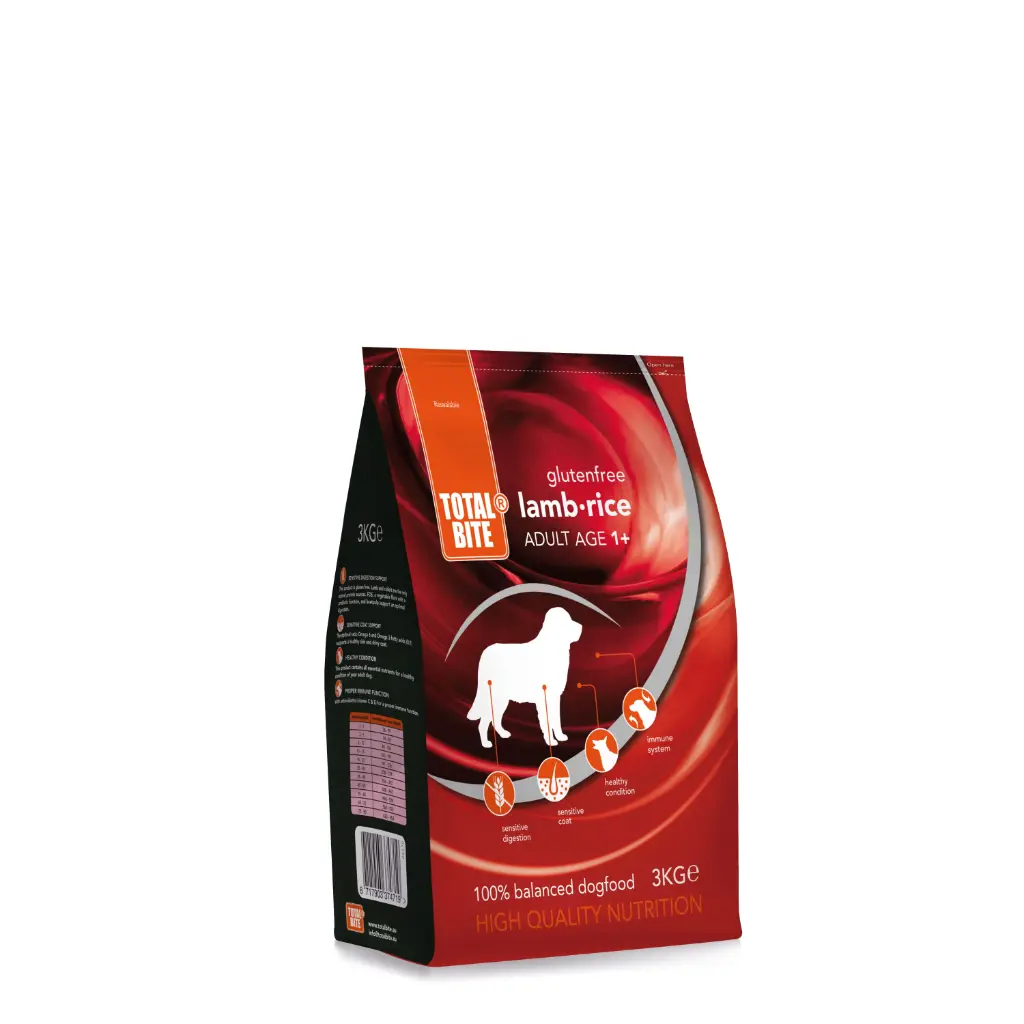 Total bite koeratoit lammas/riis gl.vaba3kg