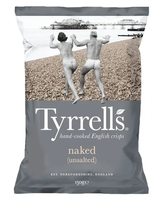 Tyrrell's kartulikrõpsud ilma soolata