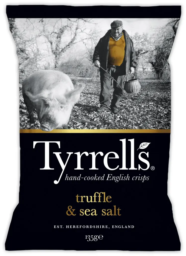 Tyrrell’s kartulikrõpsud trühvli ja meresoolaga 135 g