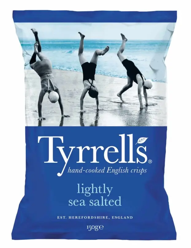 Tyrrell's kartulikrõpsud vähese meresoolaga 150g