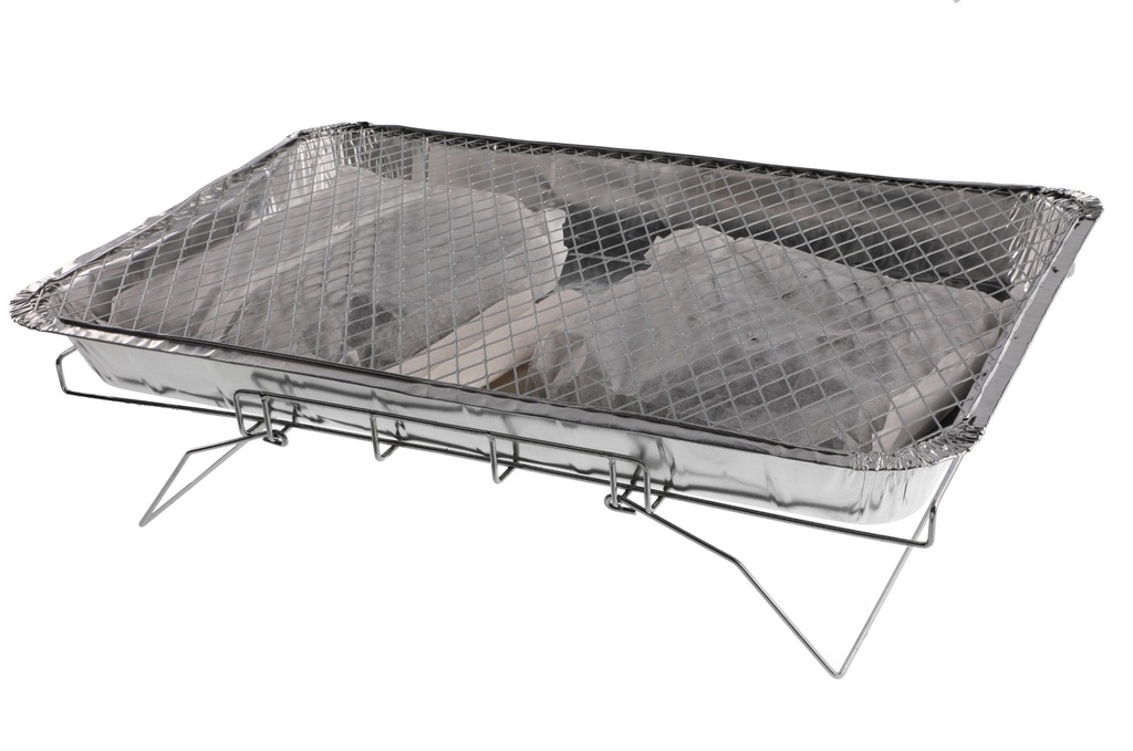 Ühekordne grill Mustang 2tk