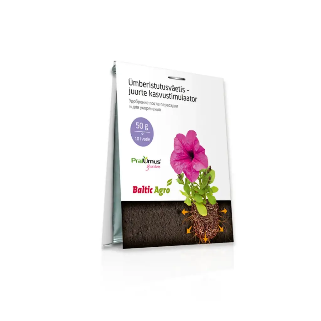 Ümberistutus/juurdumisväetis Pralumus 50g