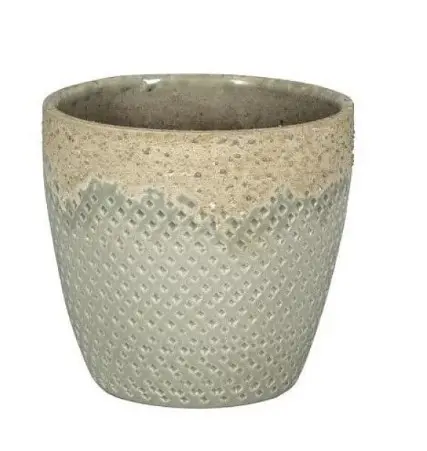 Ümbrispott Amora keraamiline h13cm d14cm hall