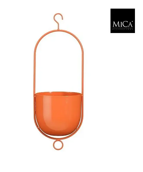 Ümbrispott Bob riputatav h42cm d15cm oranž