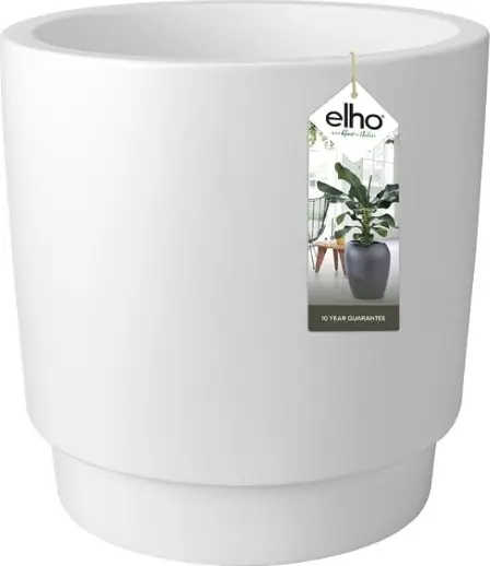 Lillepott Elho Pure Grade d40cm kreem