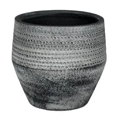 Lillepott Toro keraamiline d16 h14cm must