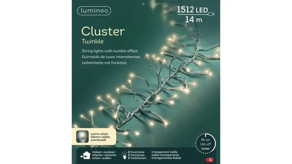 Valguskett Cluster 14M1512LEDsoe vilk(v.k)