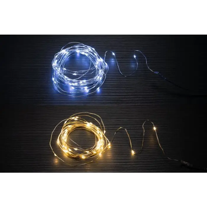 V.kett patarei,micro-LED50 õue 5m