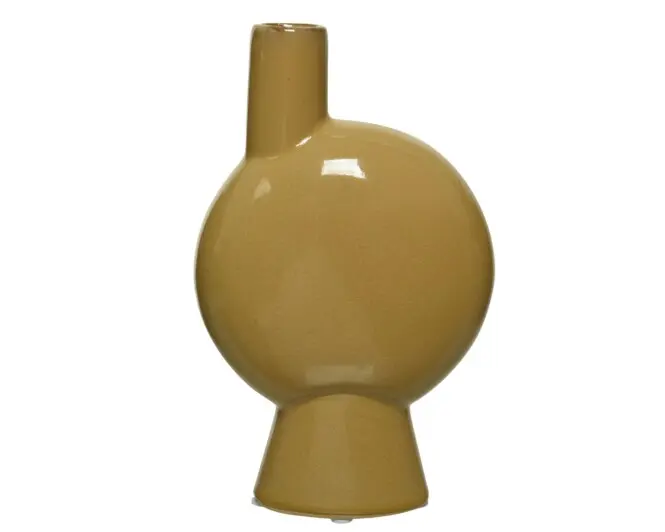 Vaas 14x7xh23cm pruun