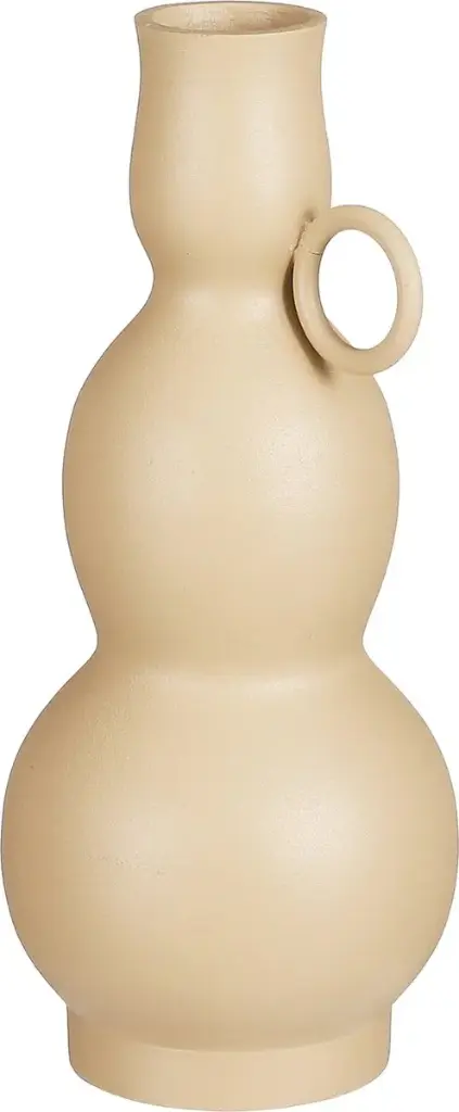 Vaas Samosa h24cm d10,5cm kreem