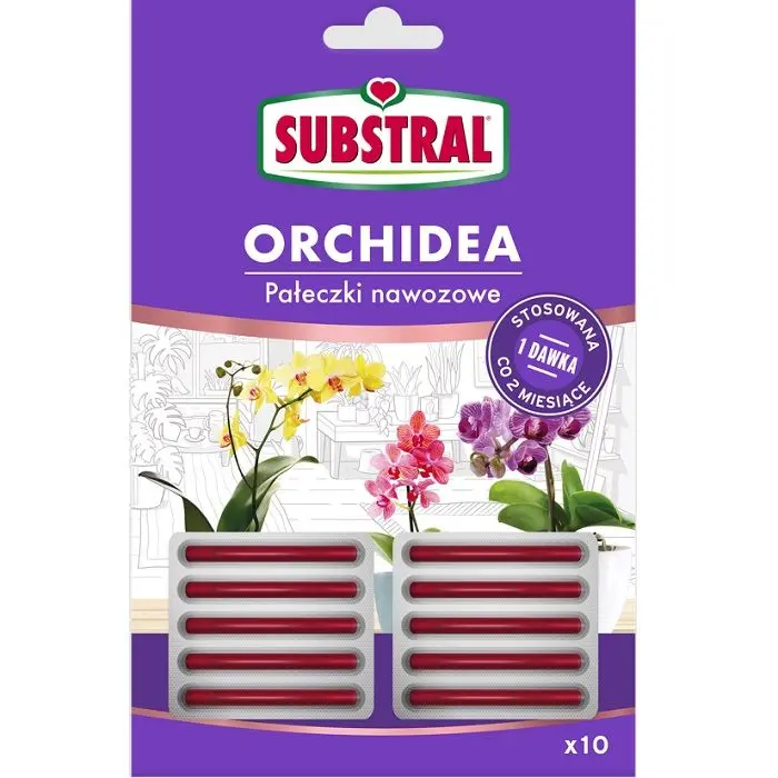 Väetisepulgad Substral orhideele 10tk