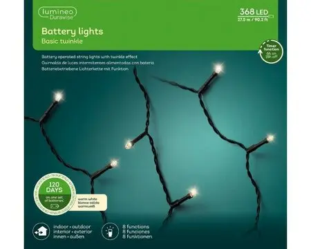 Valguskett 368LED27,5m XL vilkuv õue