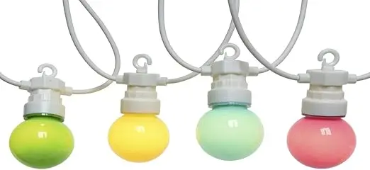 Valguskett Led värviline 950cm