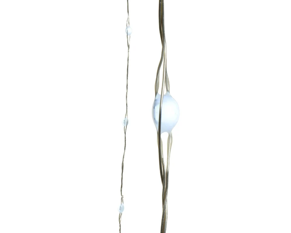 Valguskett Micro LED õue külm valge495cm