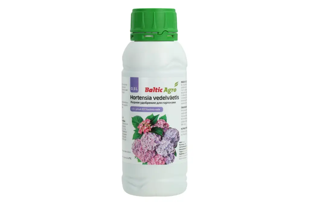 Vedelväetis hortensiale Baltic Agro 0,5L