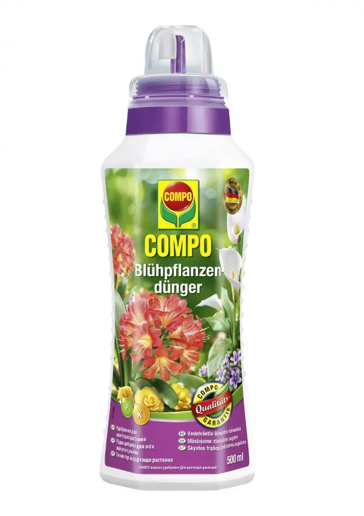 Vedelväetis õitsvatele toataimedele Compo 500ml | uus EAN