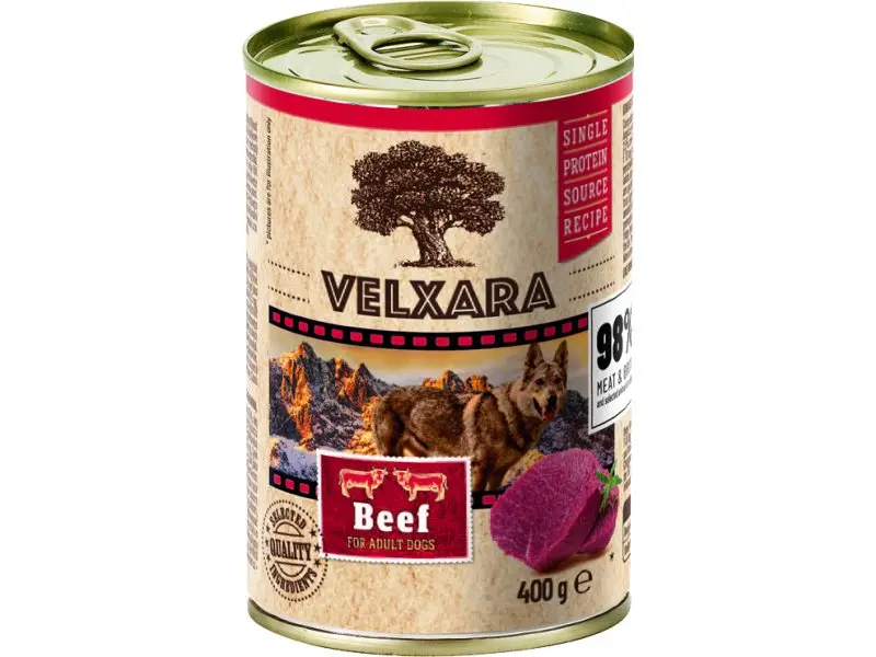Velxara koerakonserv veisega 400g