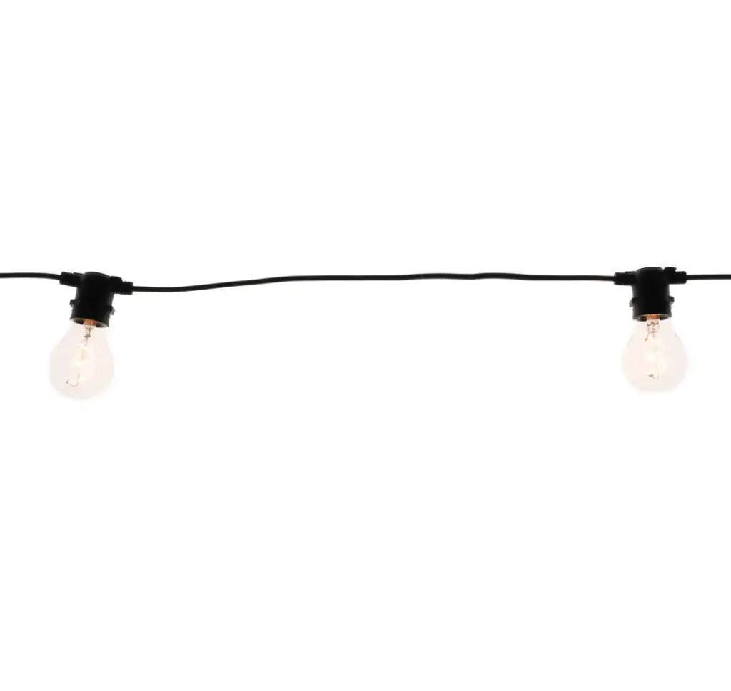 Valguskett Filament läbipaistev pirn 10LED 