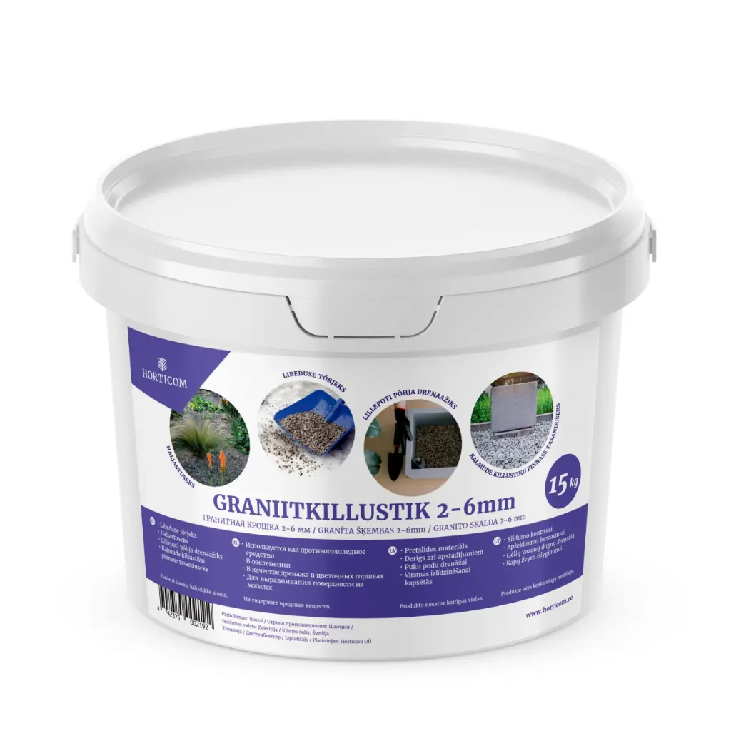 Jääsulataja Horticom (NaCl) 5kg ämbris