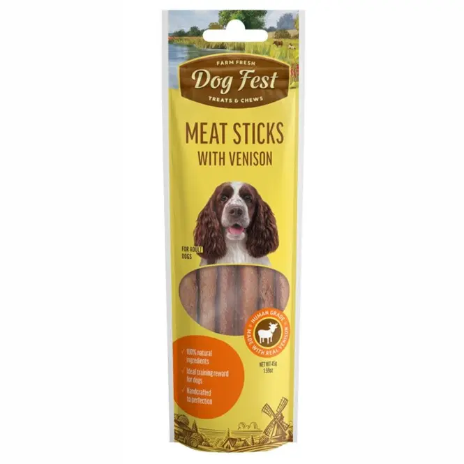 Dog fest hirvepulgad 45g