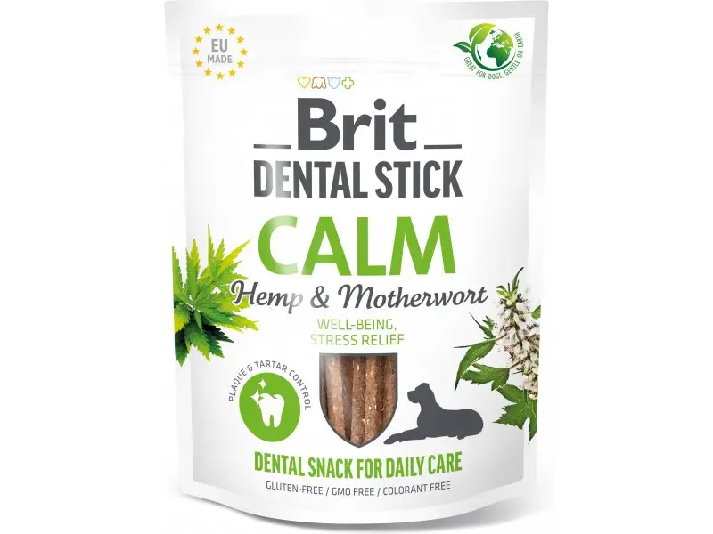 Brit Dental Stick Calm närimispulgad 7tk