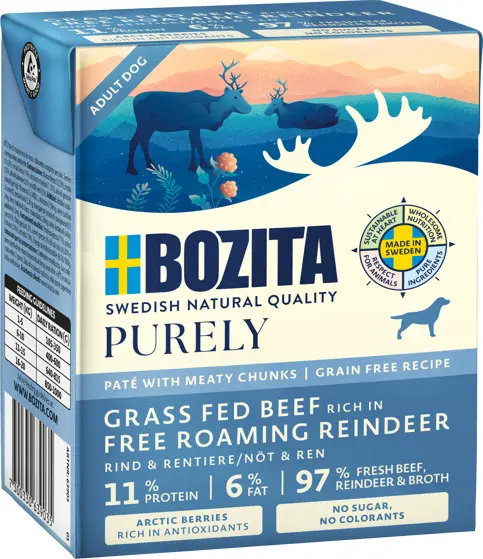 Bozita Purely veis/põhjapõder 370g
