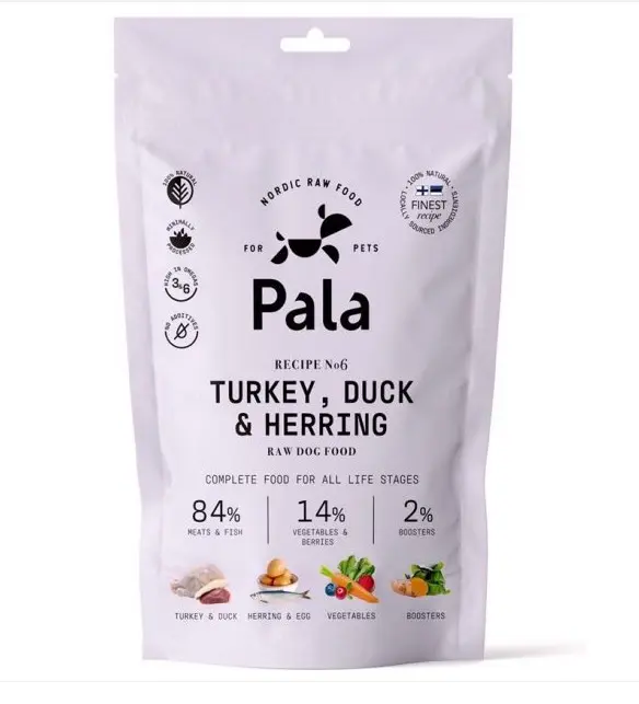 Koera toortoit kalkun/part/heeringas 100g