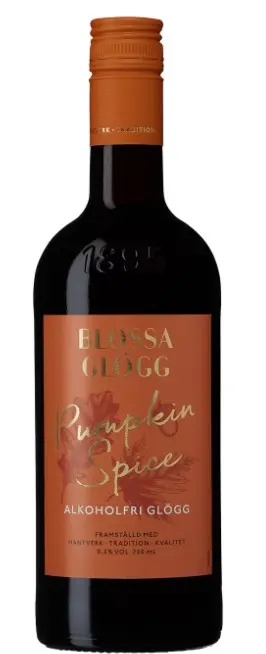Blossa Pumpik Spice glögi alkoholivaba 750ml