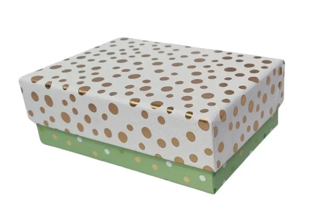 Kinkekarp kuldsed mummud 14,5cm*10cm*5cm