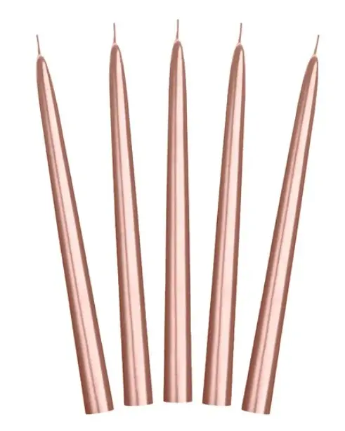 Küünlad 24cm roosakuld