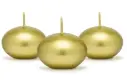 Ujuv küünal 4cm, metallik kuld