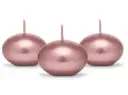 Ujuv küünal 4cm, metallik roosakuld 