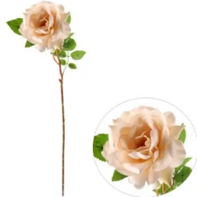 Kunstlill roos cream 60cm 