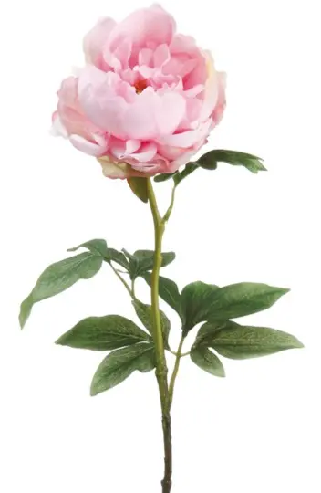 Kunstlill pojeng 'light pink' 57cm 