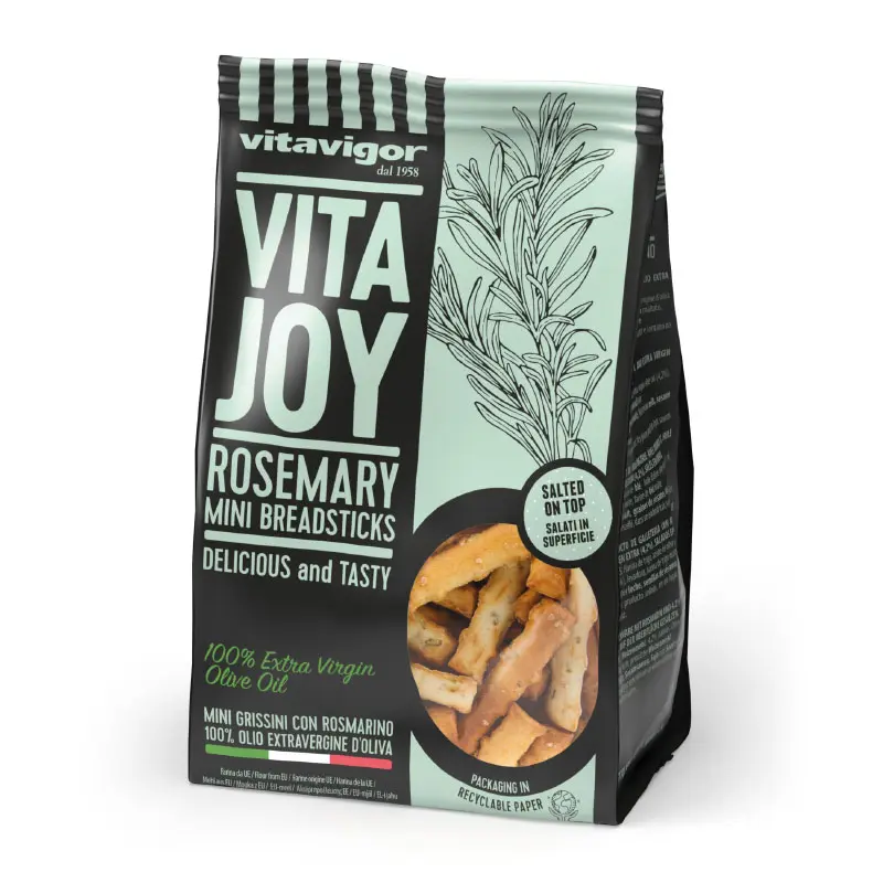 Vitajoy Mini snäkk rosmariiniga 150g
