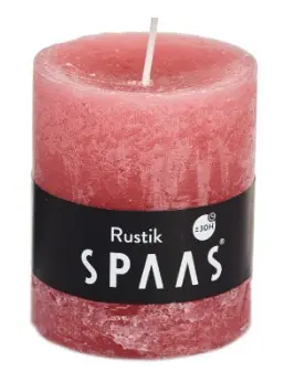 Küünal Rustik 30h d 70 x 80mm tuhm roosa