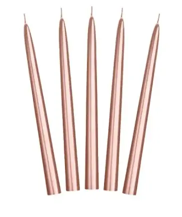 Küünal 24cm roosakuld 