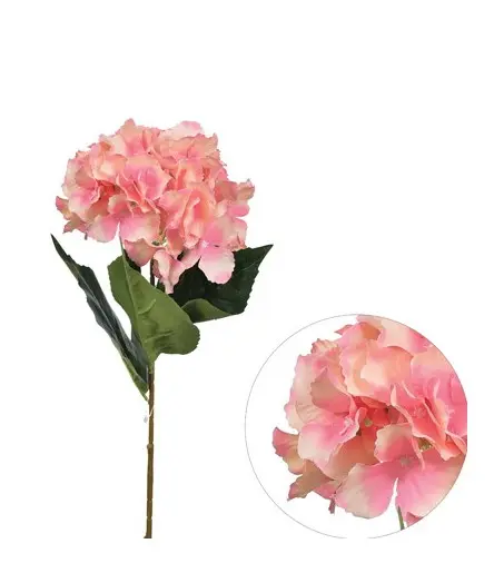 Kunstlill Hortensia 82cm 