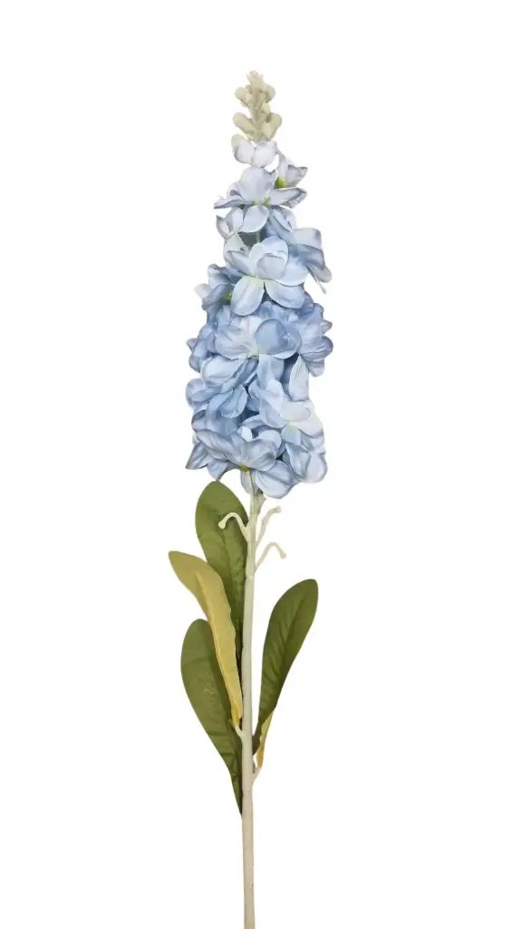 Kunstlill levkoi 'light blue' 83cm