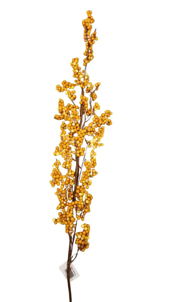 Kunstlill oks marjadega 'orange' 80cm 