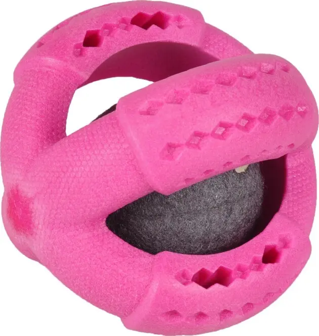 FL Koeralelu tennisepall roosa 11cm