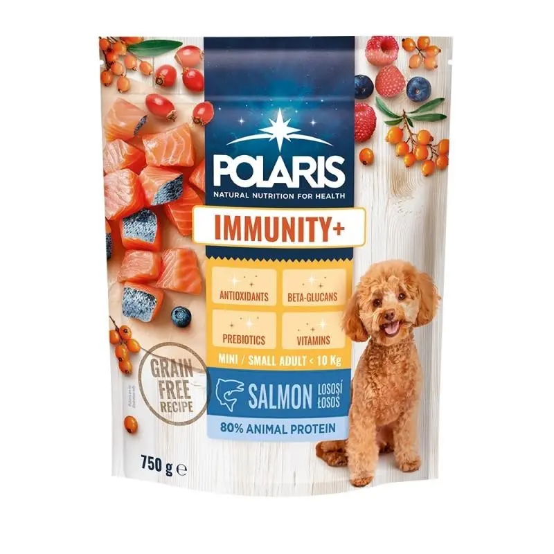 Polaris Dog Immunity small/mini lõhe 750g