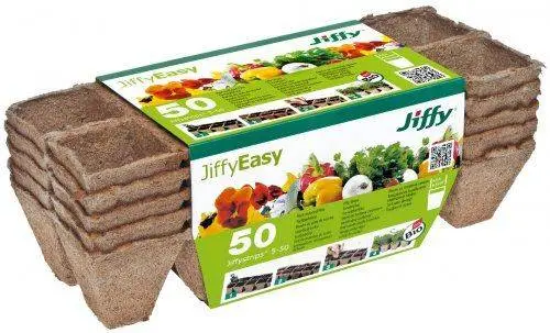 Turbakassetid Jiffystrips-5 4,5 x 4,5cm 10 auguga 5tk/pakis