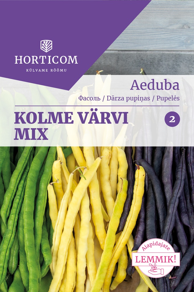 Aeduba kolme värvi mix 20g