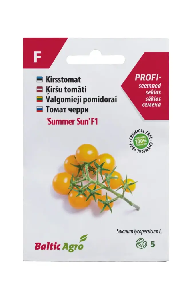 Kirsstomat 'Summer Sun' F1 5s 