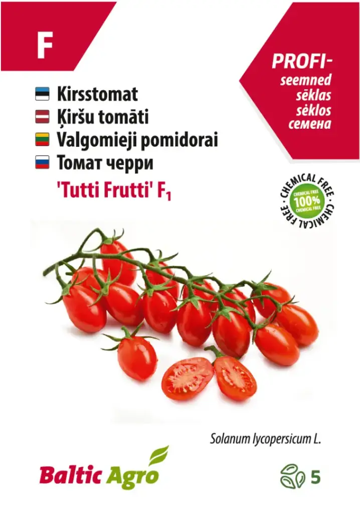 Kirsstomat  'Tutti Frutti' F1, 5s 