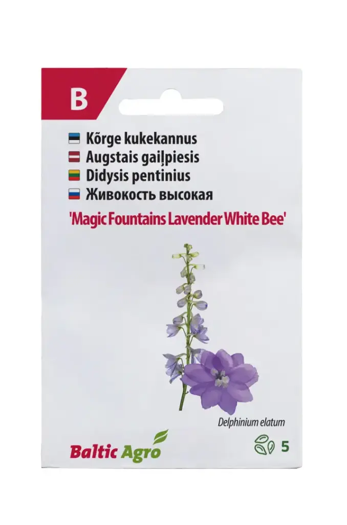 Kukekannus 'Magic Fountains Lavender White Bee'