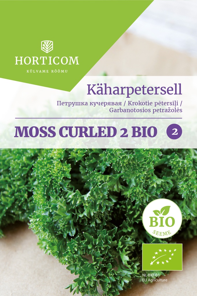 Käharpetersell Moss Curled 2 BIO 2g