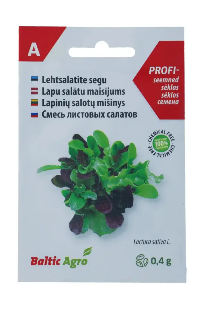 Lehtsalatite segu  0,4g 
